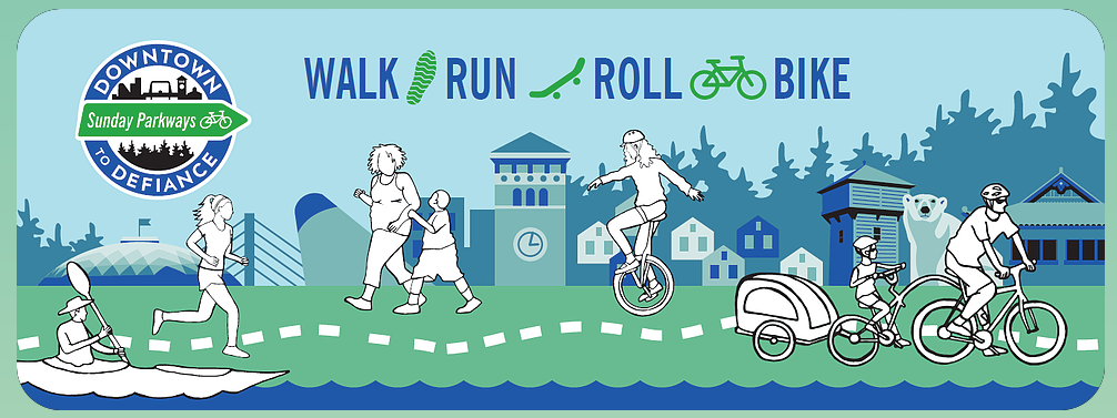 Tacoma Downtown to Defiance Sunday Parkway September 11 2016