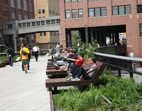 HighLine benches Image